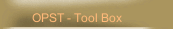 OPST - Tool Box